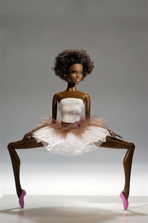 Flickr By Aneky43251 African American Ballerina Barbie Doll In Doing