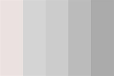 White Gray Theme Color Palette