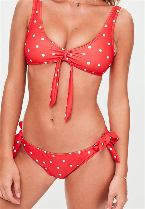 Polka Dot Bikini In Polka Dot Bikini Bikinis Tie Styles Hot Sex Picture