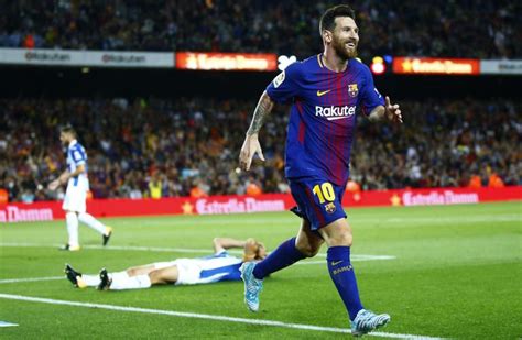 El País Digital Con Un Triplete De Messi Barcelona Goleó A Espanyol