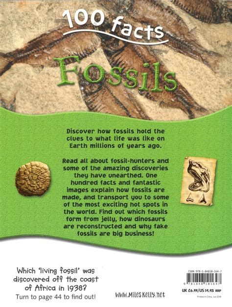Ages 10 And Above Reference 100 Facts Fossils