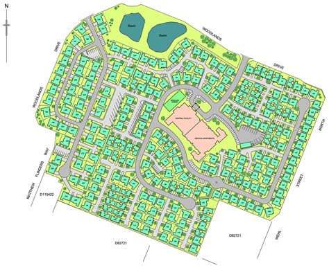 Village Plan Woodlands Grove Retirement Estate Mount Gambier