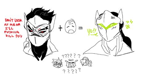 Peachdeluxe “genji’s Old Teammates Were Probably Super Weirded Out Meeting Him As He Is Now