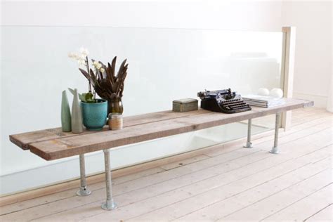 Find the perfect home furnishings at hayneedle, where you can buy online while you explore our room designs and curated looks for tips, ideas & inspiration to help you along the way. Blake Reclaimed Scaffolding Long Low TV Console Bench - Industrial - Coffee Tables - Manchester ...
