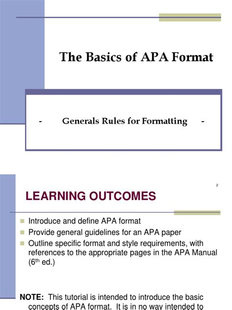 The Basics Of Apa Format Generals Rules For Formatting