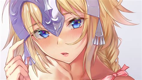 Jeanne D Arc Anime Fate Jeanne Darc Anime Comic Pictures Awesome Anime Anime Girlteary Eyes