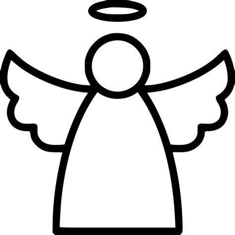 Angel Line Svg Png Icon Free Download 557167 Onlinewebfontscom