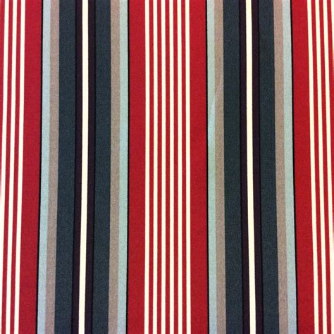 Classic Stripe Nautical Red White And Blue Stripe Geo Striped Patio