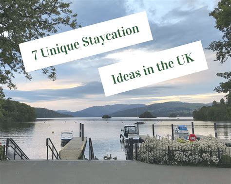 A staycation is an intentional period of time spent on leisure activities near one's home as opposed to in another state or country. 7 Unique Staycation Ideas in the UK - Mind Medicine