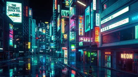 15 Cyberpunk City Desktop Wallpapers Wallpapersafari