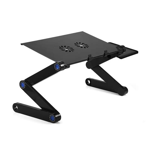 Herchr 360° Adjustable Foldable Laptop Desk Table Stand Holder W