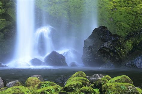 Elowah Falls Oregon Columbia River Gorge Wallpapers Wallpaper Cave