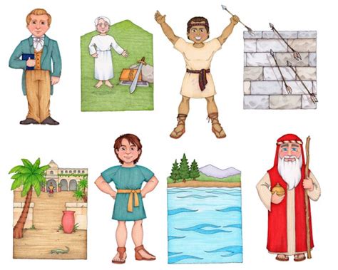 Follow The Prophet Clip Art Book Of Mormon Prophets Etsy