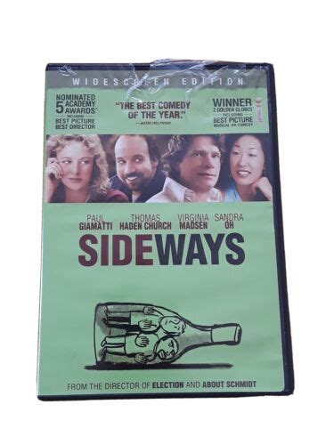 Sideways Dvd 2009 Includes Spa Cash Promotion Widescreen