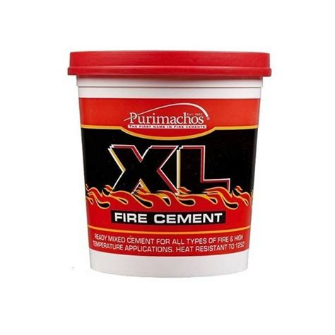 Everbuild 2KG XL Fire Cement - Fire Bricks, Stove & Flue Cements Ovens