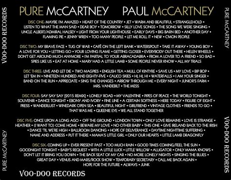 Rock Vault Audio Paul Mccartney Pure Mccartney 6cd