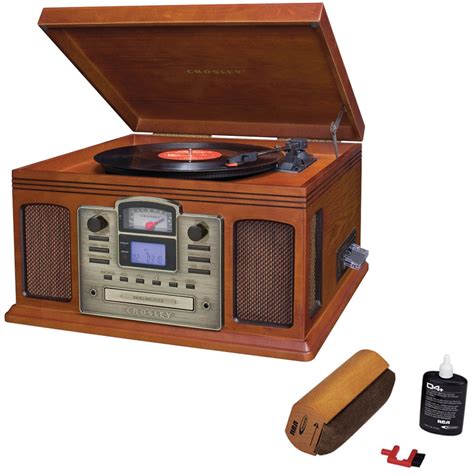 Crosley Director Cd Recorder Wcassette And Record Player
