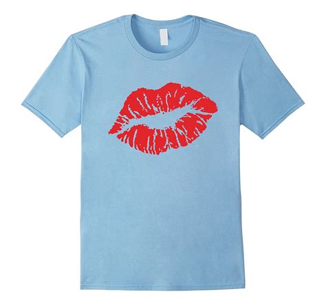 Kiss My Red Lips T Shirt Cl Colamaga