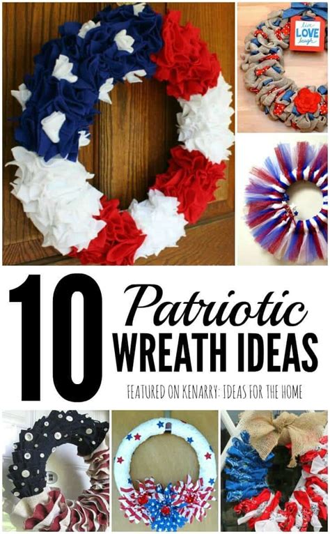 Thus, take care to embellish both. 4th of July Wreaths: 10 Patriotic Ideas for Door Decor