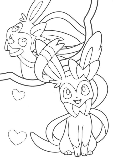 Free Easy To Print Eevee Coloring Pages Pokemon Coloring Pages