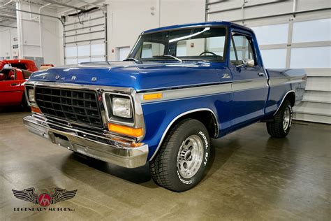 1979 Ford F100 Legendary Motors Classic Cars Muscle Cars Hot Rods