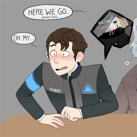 Imágenes Hannor Hank X Connor With Images Detroit Become Human Connor Detroit Become