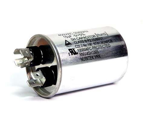 1x Ac Start Running Sh Capacitor 15uf 450vac ±5 5060hz Ul Tuv Rohs