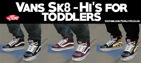 Byhartbeat Toddler Sk8 Hi Vans Hey Yall This Is Low Key My