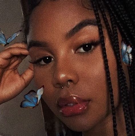 Black Girls Matter Septum Piercing Black Girl Cute Nose Piercings