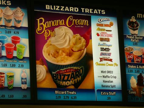 Dairy Queen Menu The Menu From Our Local Dairy Queen SDCharley Flickr