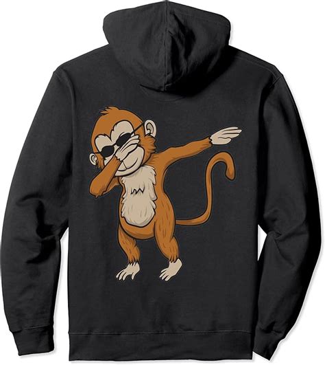 Funny Monkey Pullover Hoodie Amazonde Fashion