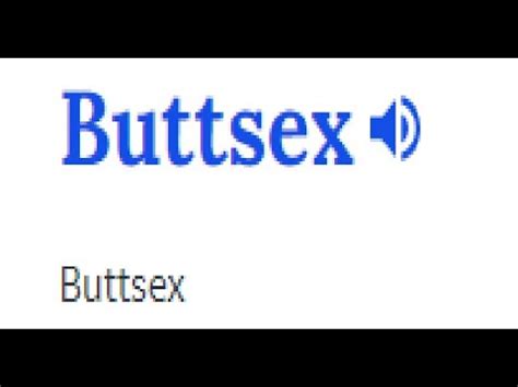 Buttsex Youtube