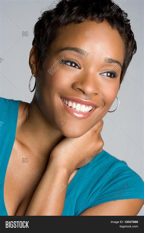 Black Woman Smiling Image And Photo Free Trial Bigstock