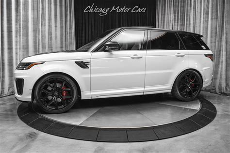 Used 2021 Land Rover Range Rover Sport Svr Carbon Edition Suv Low Miles