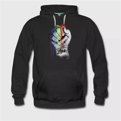 Mens Love Wins Custom Print Handmade Equal Rights Gay Marriage Pride Rainbow Flag Homosexual