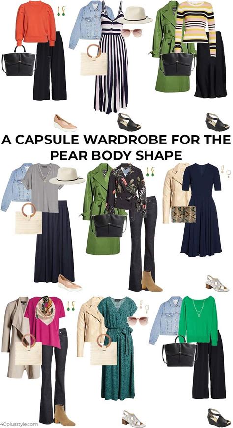 A Capsule Wardrobe For The Pear Shaped Body Pear