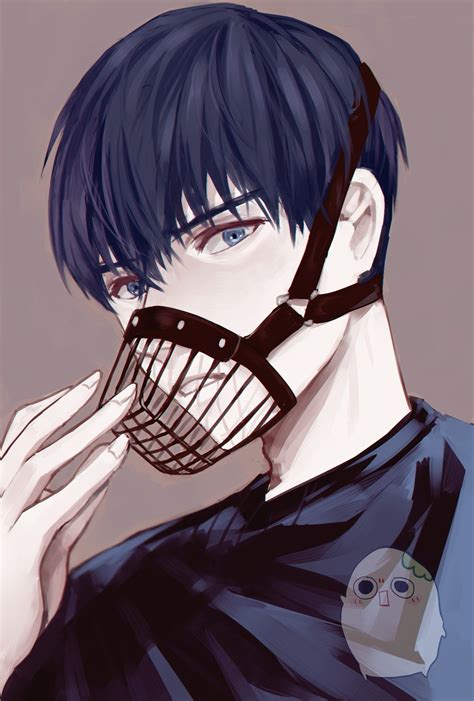 Hd Wallpaper Korean Anime Boy With Mask Face Mask Anime Boy Hd