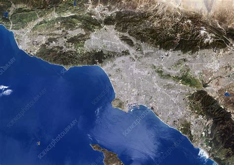 Los Angeles Satellite Image Stock Image E7801370 Science Photo