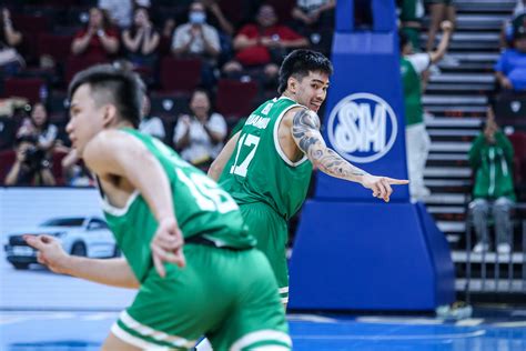 Uaap Kevin Quiambao Says La Salle System Key To His First Triple