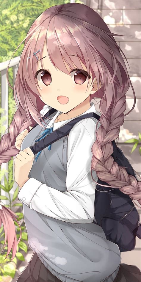 Cute And Beautiful Anime Girl Uniform Wallpapers