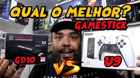 Qual O Melhor GAME STICK GD10 AMPOWN VAYAVA Ou U9 Comparativo Desses Jogos Retro Do ALI