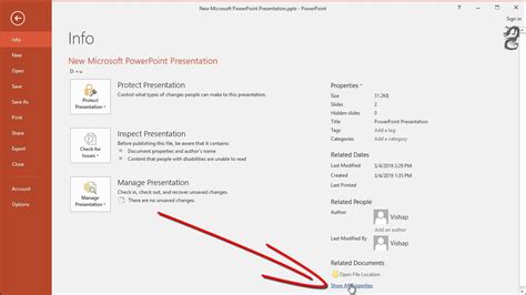 How To Find The Word Count Of A Powerpoint Presentation Youtube
