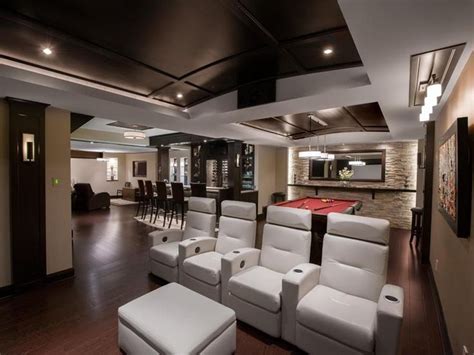 70 Man Caves In Finished Basements And Elsewhere Mens Room Decor