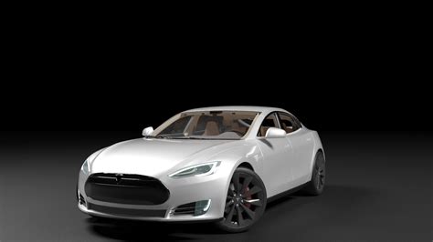 Vehicle 3d Tesla Model S Cgtrader