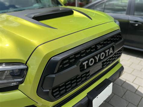 2022 Toyota Tacoma Trd Pro In Electric Lime Photo Gallery Reevto