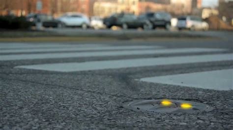 Crosswalk Warning Lights Lanelight Demo Designed To Target A