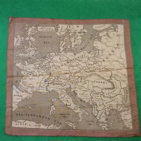 A Map Of Europe In 1914 For Sale Picclick