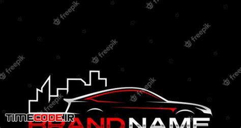 دانلود فایل لایه باز لگو ماشین Auto City Logo Template 15620900 تایم کد