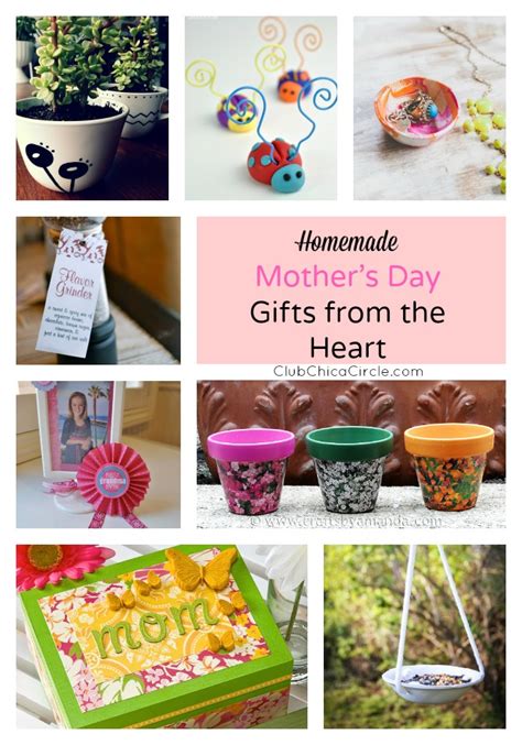 15 Homemade Mothers Day T Ideas From The Heart Club Chica Circle Where Crafty Is Contagious