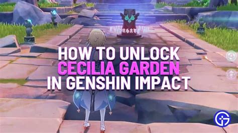 First players will need to locate the cecilia gardens domain, which can be found by traveling northwest of wolvendom. Cecile\'S Garden Genshin Impact : How To Unlock Cecilia Garden In Genshin Impact Answered - See ...